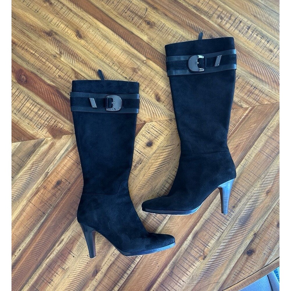 Cole Haan x Nike Air 'Nicole Air' Tall Black Boots size